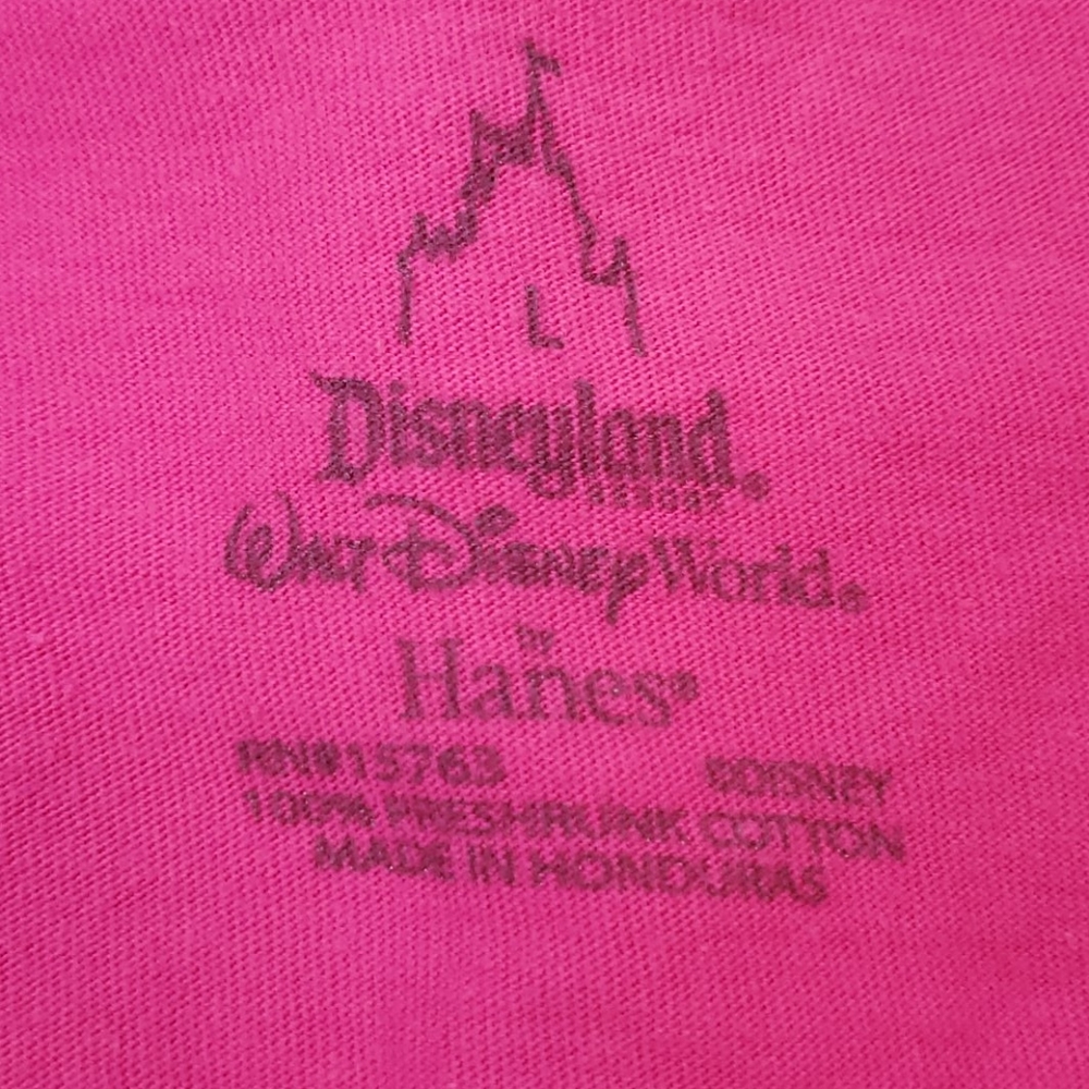 Disneyland World Disney t-shirt cotton short sleeve women’s graphic size L - Picture 4 of 4